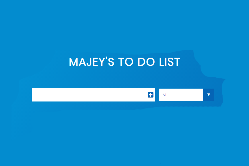 todo list javascript project